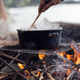 Illustration for article titled Upgrade Your Next Camping Trip With This Roll-Up Stainless Steel Grill (15% Off)